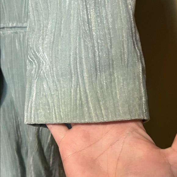 Free People Women's Double-Breasted Velvet Blazer - Picture 3 of 8